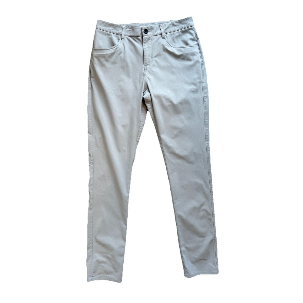 Vuori Meta Pant Performance Stretch Slim Fit Chino Mens 30 Gray V430 Tapered